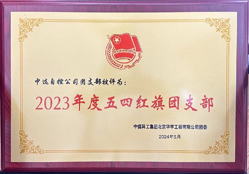 【公司新聞】聚青春榜樣 展中選風(fēng)采 | 中選自控團支部榮獲“五四紅旗團支部”等多項榮譽(yù)稱(chēng)號！